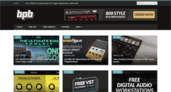 Desktop Screenshot of bedroomproducersblog.com